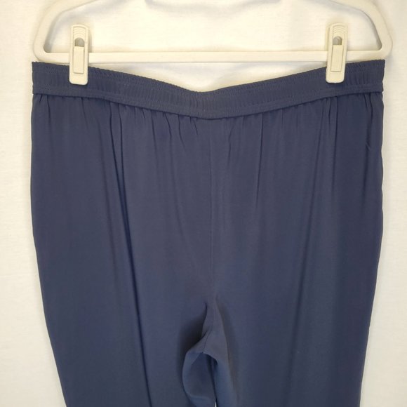 Chico's Women's Size 2P (US Size 12P) Pants Blue Pull On - Picture 4 of 6
